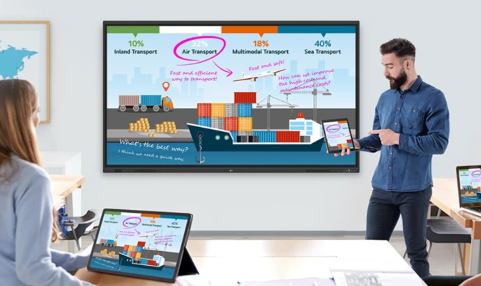 lg interactive display uae