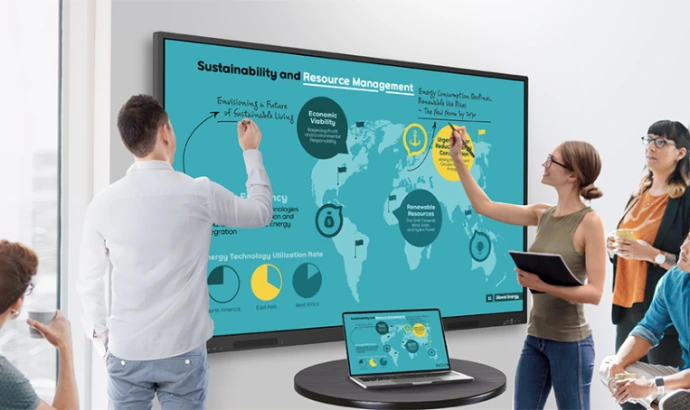 lg interactive display uae