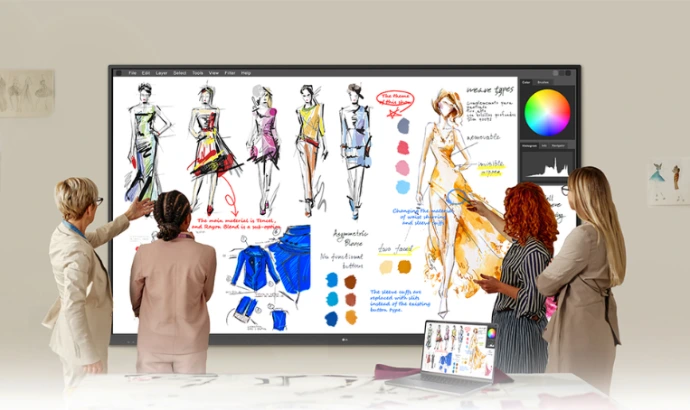 lg interactive display uae