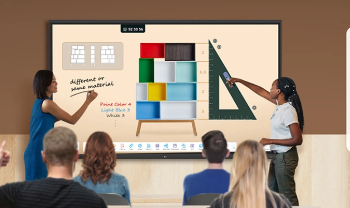 lg interactive display uae