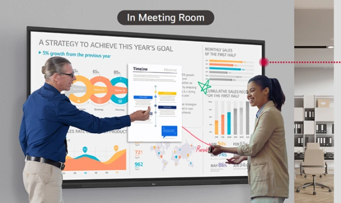 lg interactive display uae