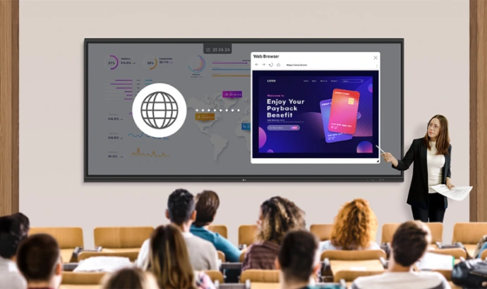 lg interactive display uae