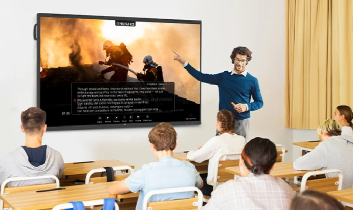 lg interactive display uae