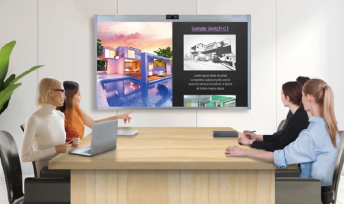 lg interactive display uae