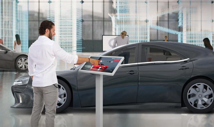 lg interactive display uae