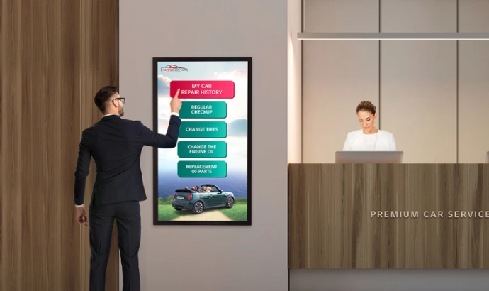 lg interactive display uae