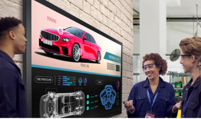 lg interactive display uae